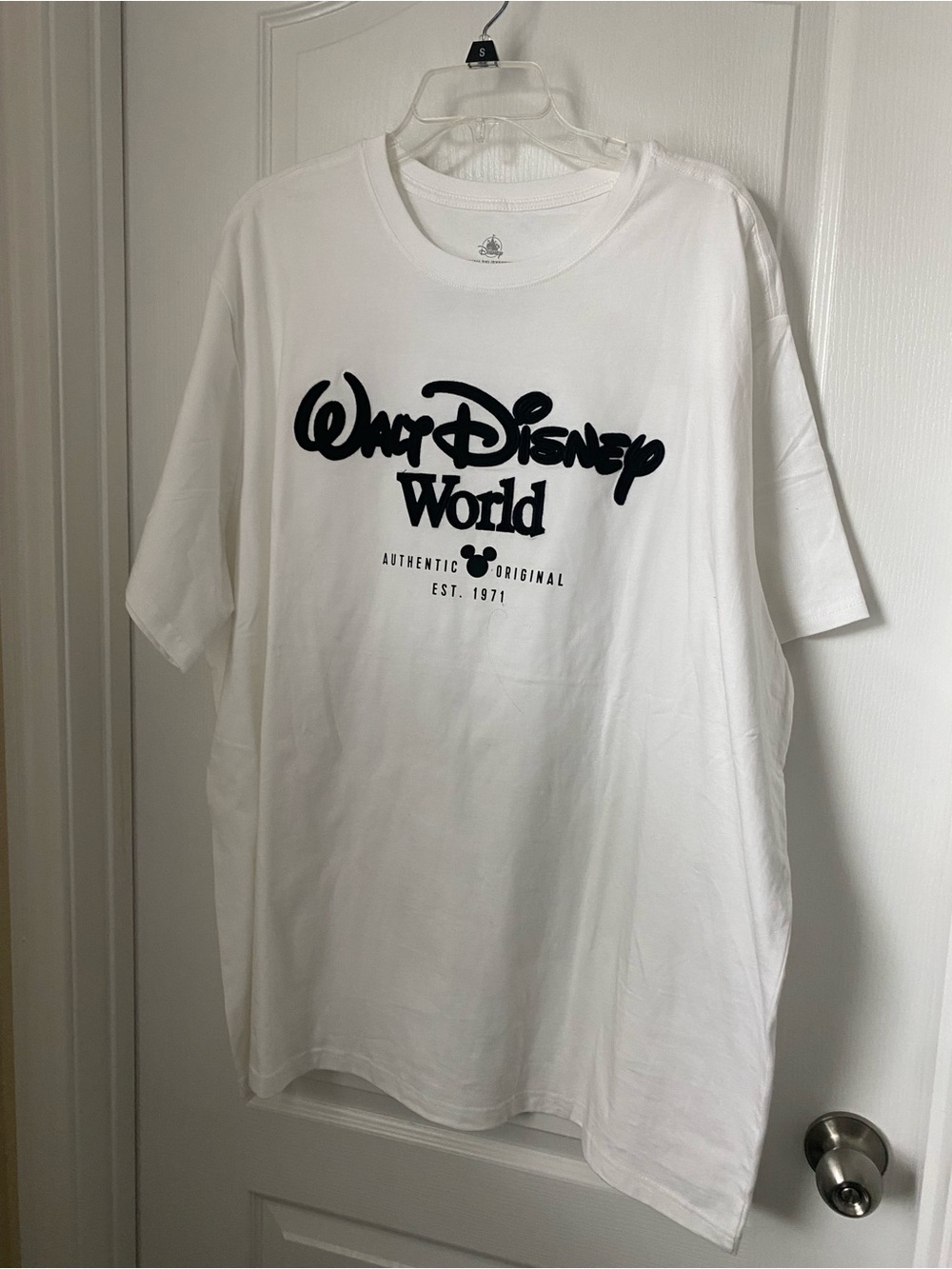 Disney White Short Sleeve Walt Disney World Logo Tee